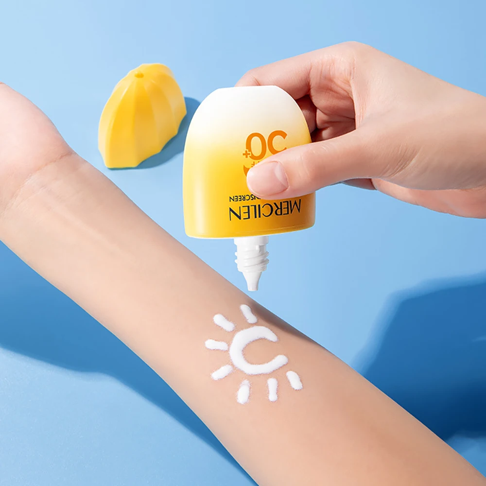 30g illumina la protezione solare lozione per la cura del viso controllo dell'olio protezione solare SPF50 + correttore viso idratante BB Cream Base trucco cura della pelle