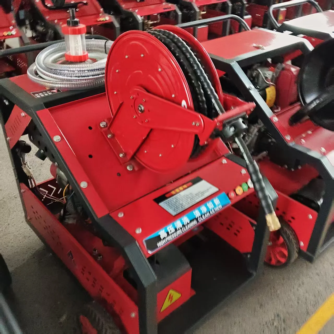 Commercial Professional 200 Bar Dredging Washer Water Washing High Pressure Electric Drain Cleaner Sewer Jetting Machines