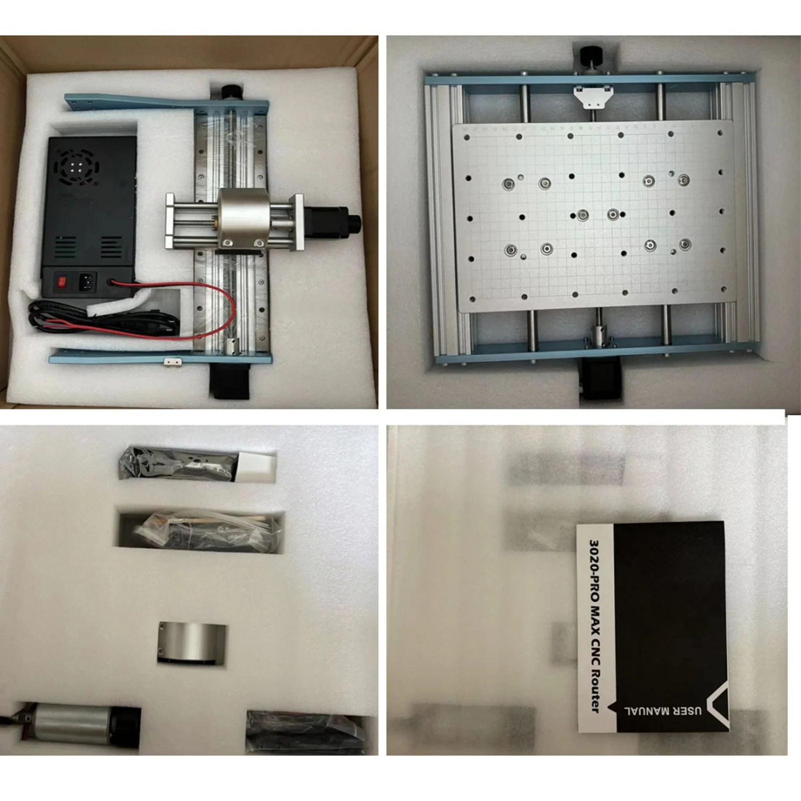 3020 PRO CNC Milling Machine With 300W Spindle DIY Laser Engraving Machine with 3 Axis Limit Switches GRBL Offline Controllor