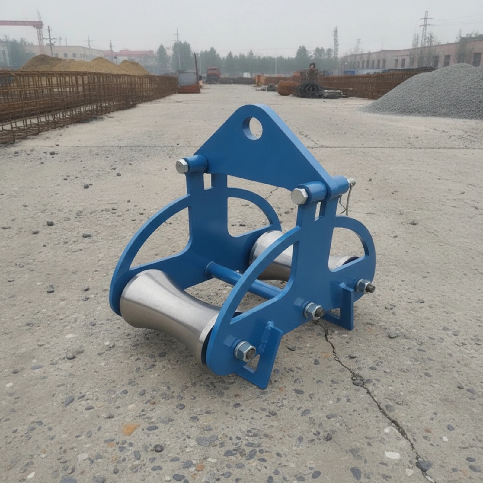 Cable Laying Pulley Sturdy Cable Roller Guide Tool Smooth Convenient for Electricians, Job Sites