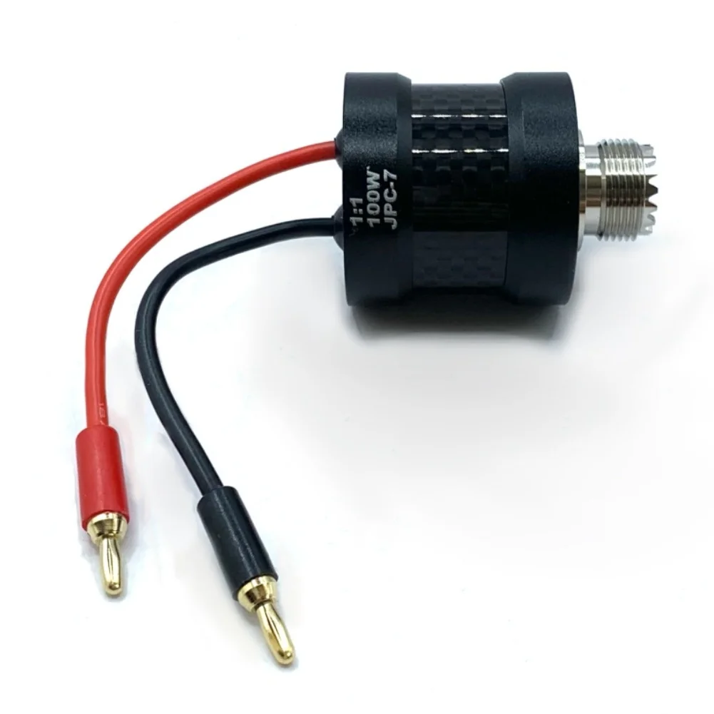 Waterproof Balun JPC-7 Balun Outdoor Communication Portable Design 35 35mm Size ABS Material Epoxy Resin Construction