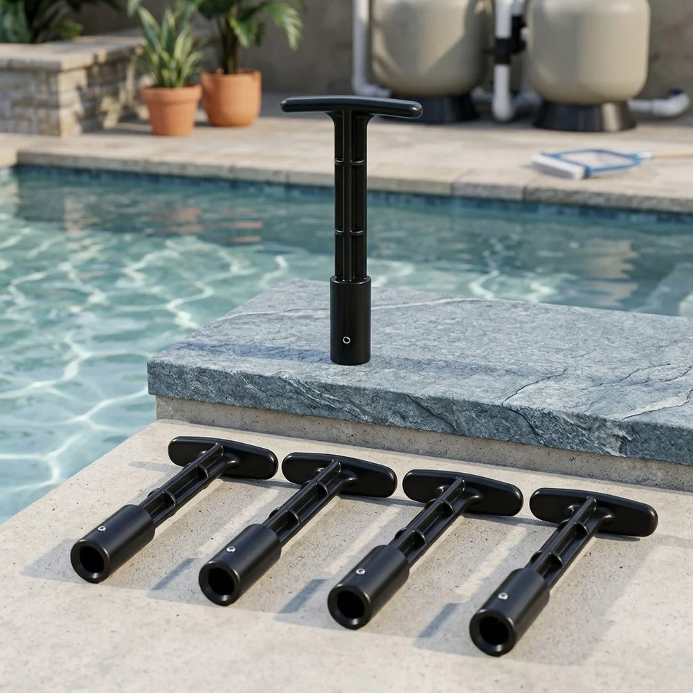 PVC Push Pull Control Valve Handle Fit Pool Equipment 263052 263053, Swimming Pool Pipeline Replacement Spare Hardware Accessory