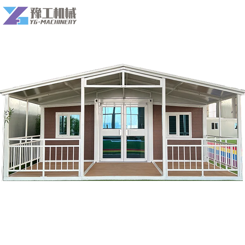 YG Luxury Outdoor 2/3/4 Bedroom Portable Prefabricated Container House Modern Steel Structure for Hotels Shops Apartments