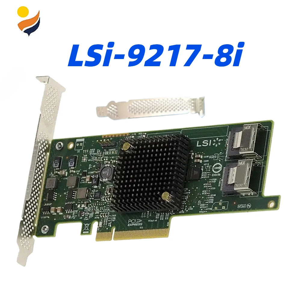 9217-8i RAID Controller Card 6Gbs SAS SATA PCI-E 3.0 HBA IT Mode SAS2308 8 Ports Fast Host Bus Adapter