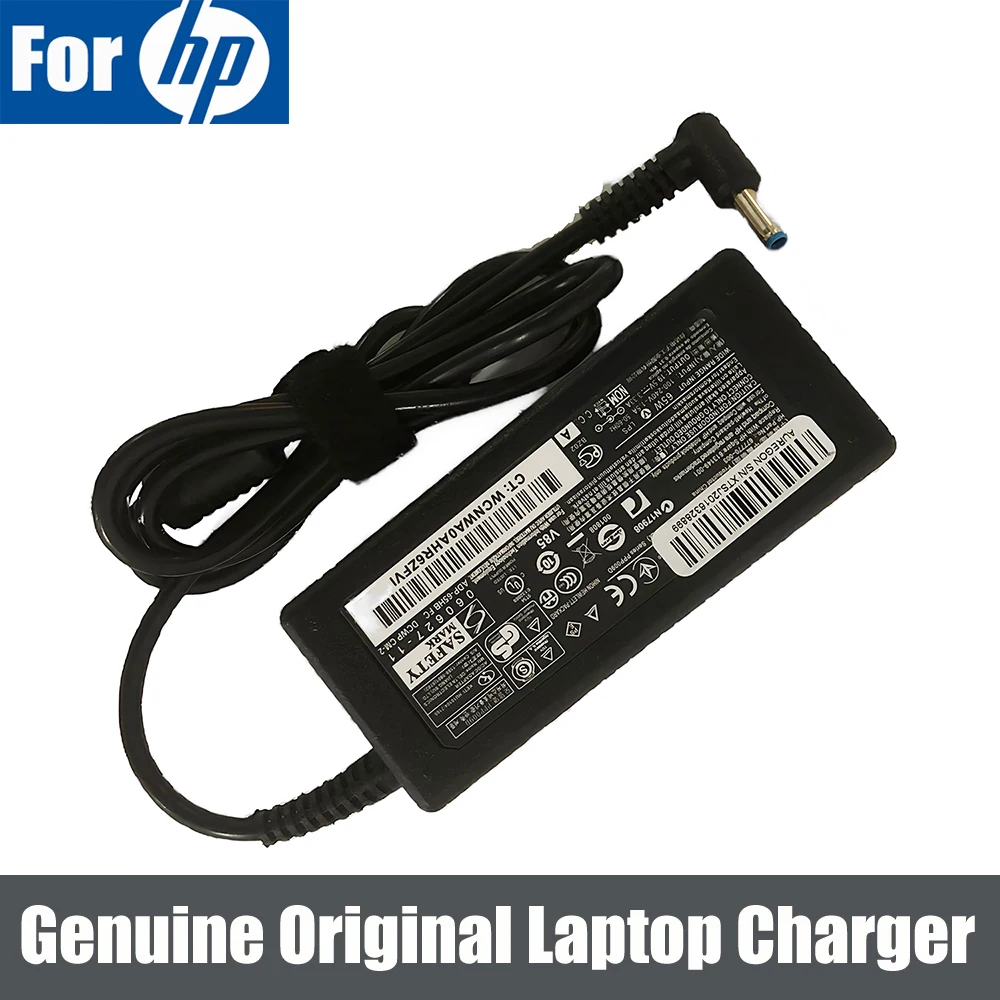 Genuine 19.5V 3.34A 65W AC Adapter Charger for HP 15-dw1000 15-dw1081wm 15-dw1083wm Power Supply