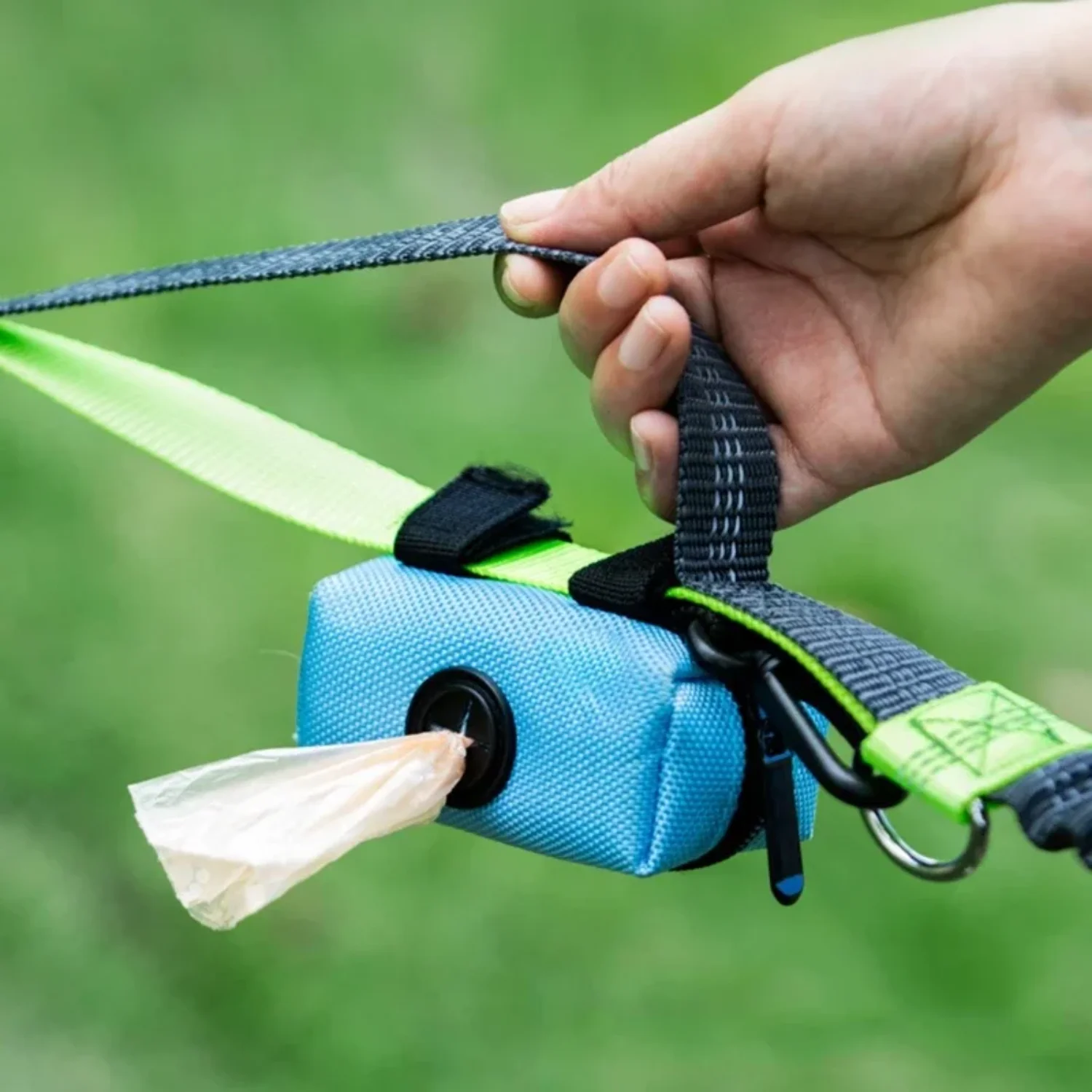 Protable Dog Poop Bag Biodegradable Dispenser Pouch Garbage Bags Organizer Pet Puppy Cat Pick  Poop Bag Holder Dispenser