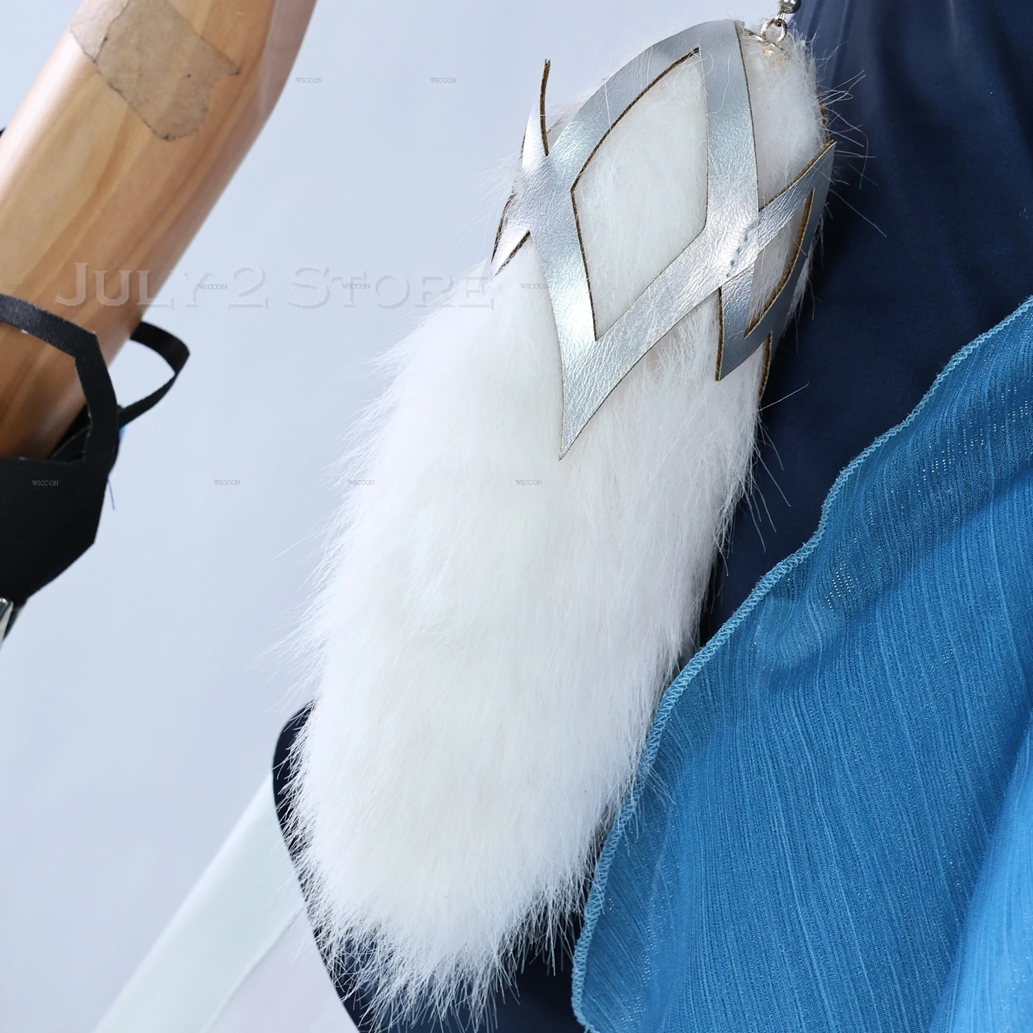 جينشين إمباكت ييلان كوسبلاي مأدبة هادئة زي شعر مستعار لعبة كوس الهالوين حفلة نسائية بدلة تنكرية ملابس شعر مستعار