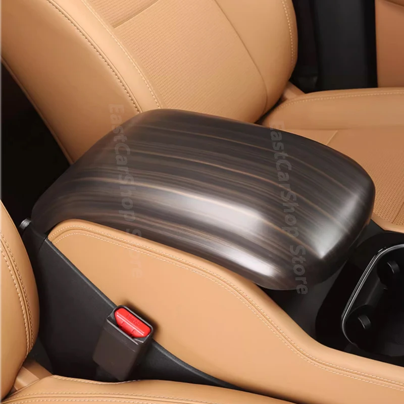 

For LEADING IDEAL LiXiang ONE 2022 2023 Car Central Control Armrest Cover Central Panel Storage Box Interior Decorative Stickers