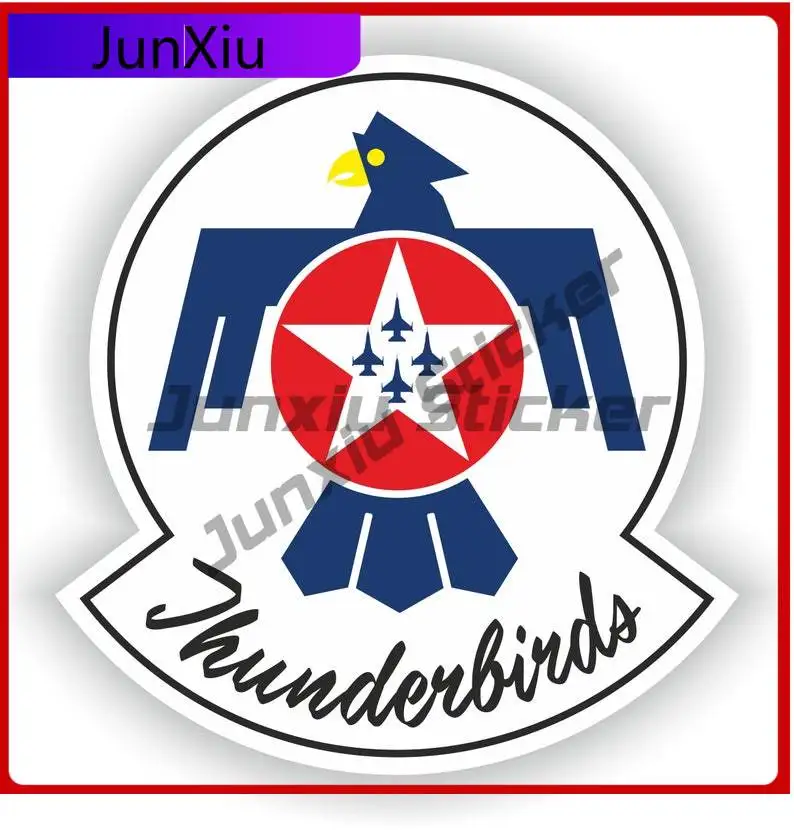 

Thunderbirds Sticker Funny Cool Car Unique Truck Waterproof Vehicle Decor Vinyl Decal For Car Truck SUV Window Bumper Laptop