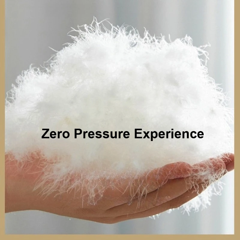 1 قطعة لحاف جديد بلون أبيض أوزة أسفل رقيق مبطن المعزي ضوء ودافئ كامل بطانية سميكة لحاف المعزي حشوة ل #4