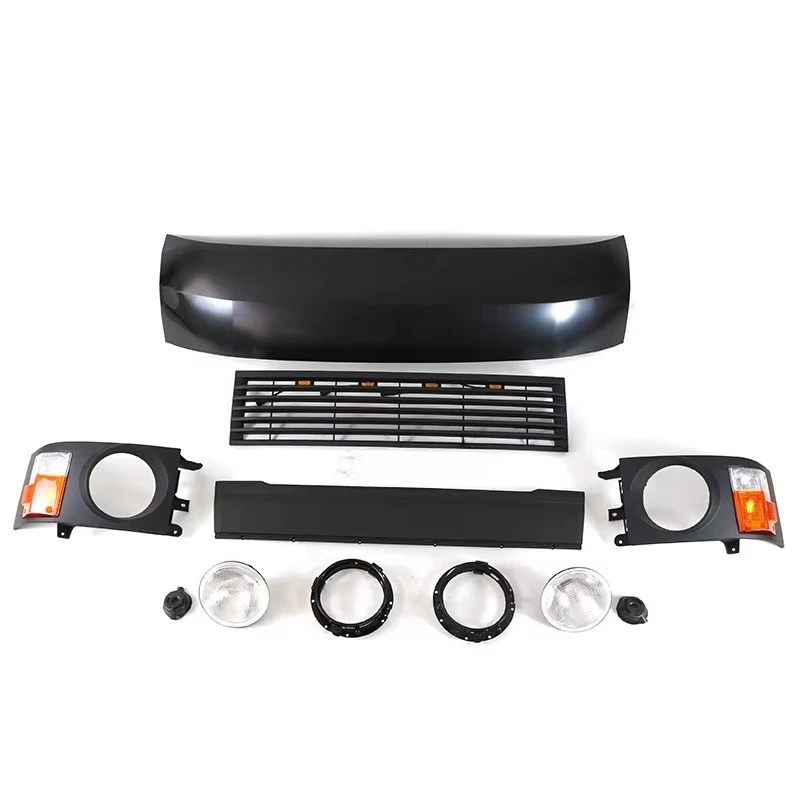 

2014-2018 Auto Parts Engine Hood Plastic Grille Front Bumper Body Kits Fits for Hiacecustom