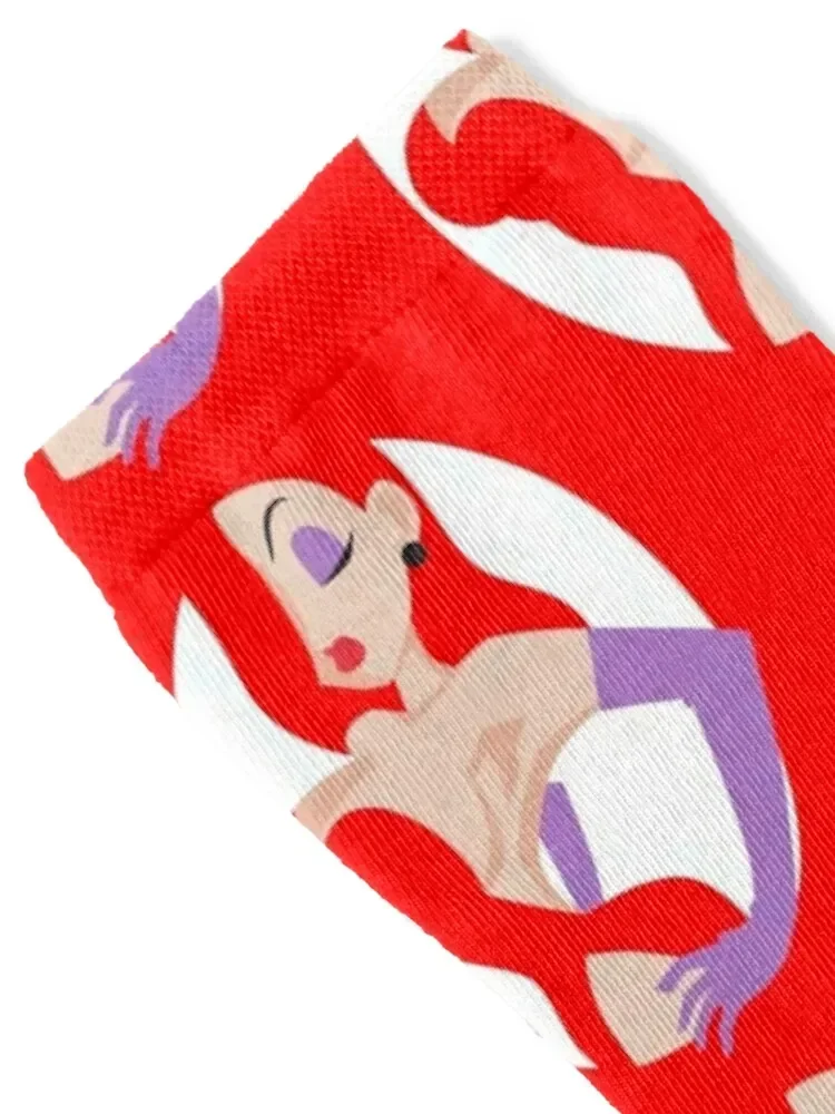 Jessica Rabbit Minimalist Socks basketball FASHION Designer Man Socks Women's