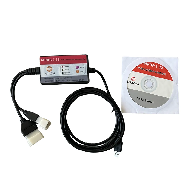 

Hitachi Diagnostic Scanner MPDR 3.33 for ZW-6 ZW-5 ZW-1 ZXW-6 ZXW-5 ZXW-3 ZXW-1 ZW ZX Series Excavator, Truck & Wheel Loader