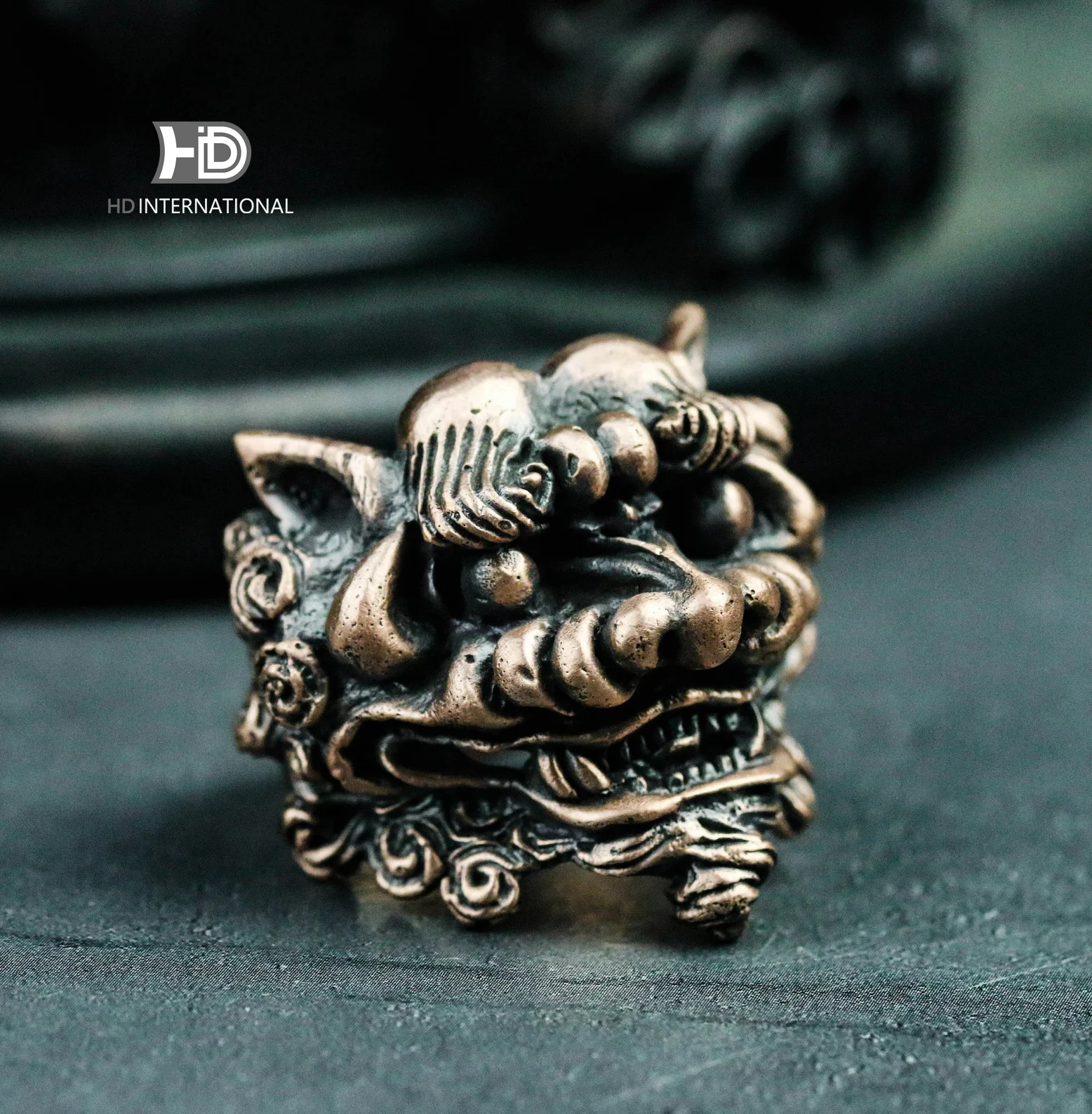 

Man Chinese Ring Customizable Style Dragon Silver Iron Antrax Lucky Zodiac Pattern 925 Sterling Original Certified Ethnic