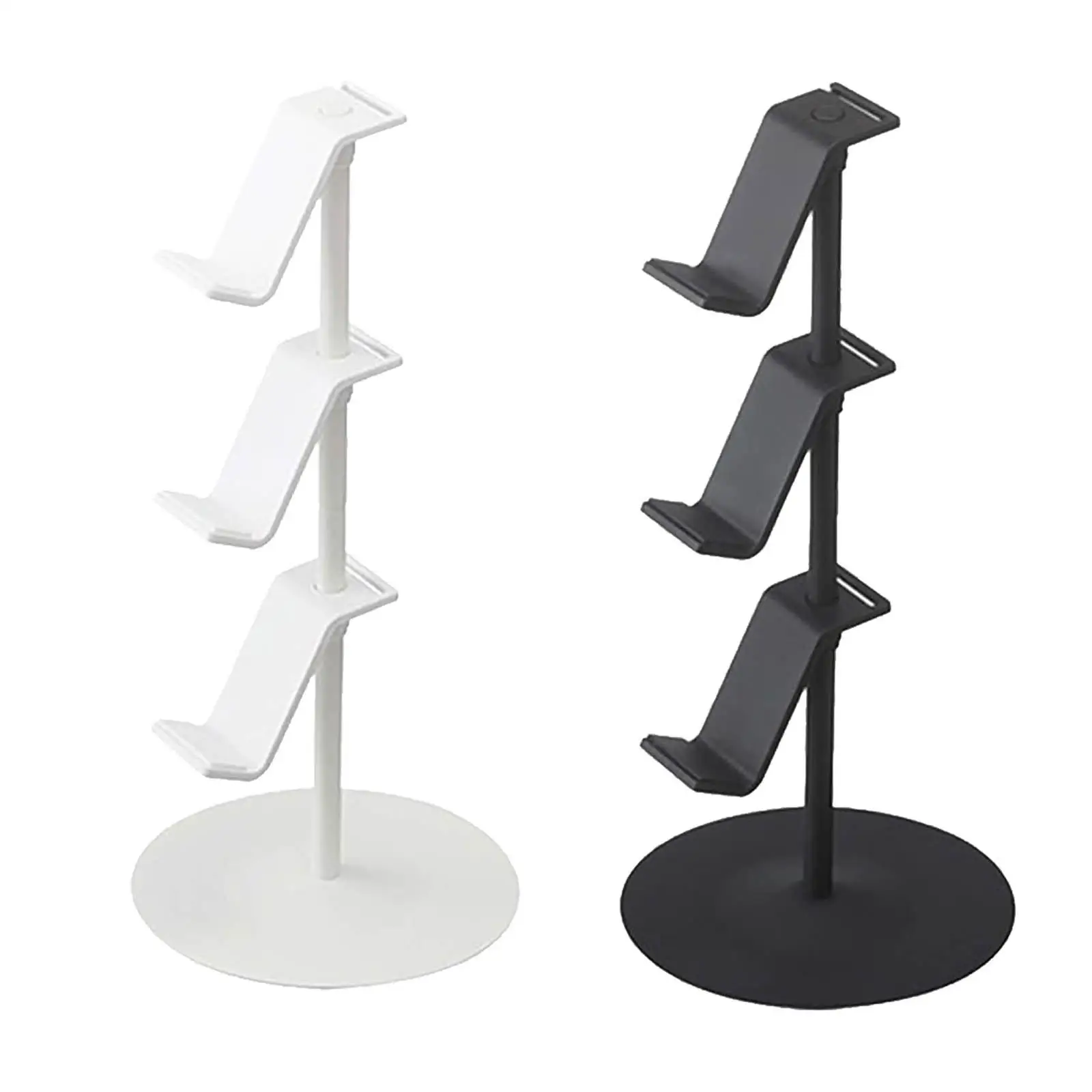 Controlador do jogo titular ajustável anti deslizamento base organizador suporte de silício presentes exibição suporte para ps4 para ps5 fones ouvido gamepad