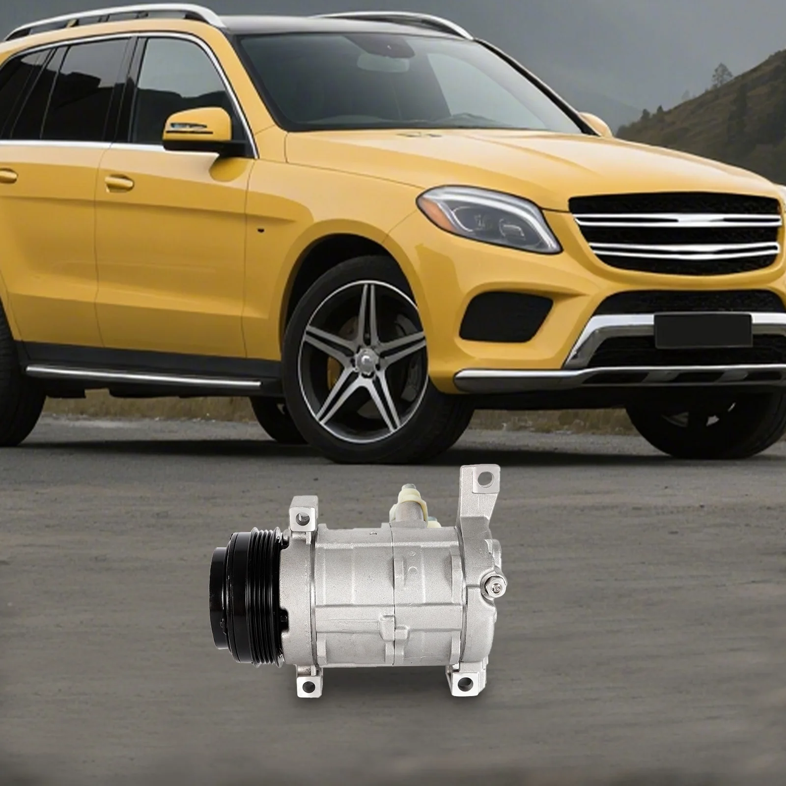 ضاغط تكييف الهواء الحديث مع مضخة ضاغط مكيف الهواء القابض لكاديلاك شيفروليه جي إم سي هامر #1