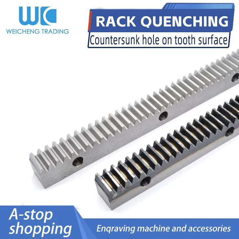 

Countersunk Hole On Tooth Surface Finished Holes Processing Side Drilling Gear Rack Pinion 1/1.5/2/2.5/3Mold Straight Teeth