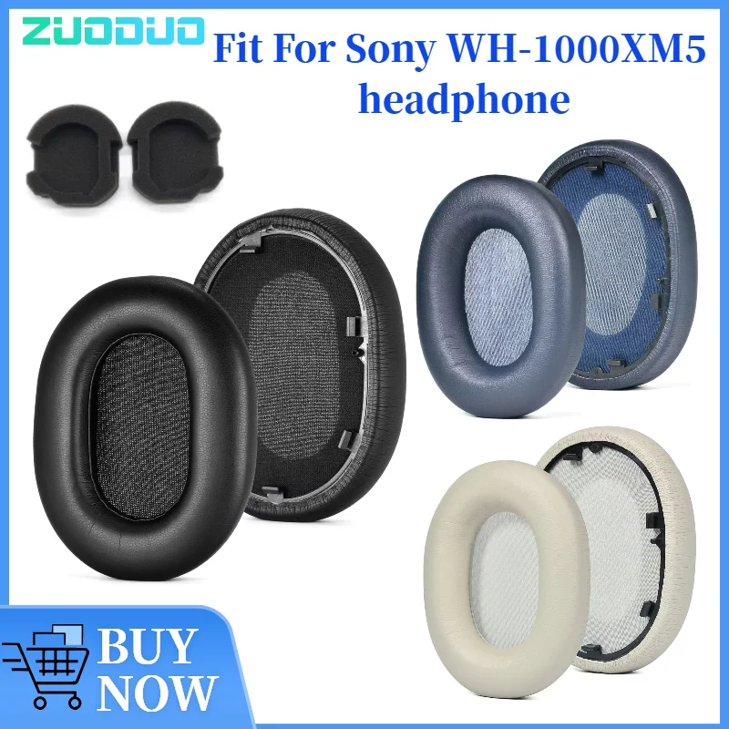 

ZUODUO Replacement Earpads For Sony WH-1000XM5 Ear Cushion Headphone Ear Pad