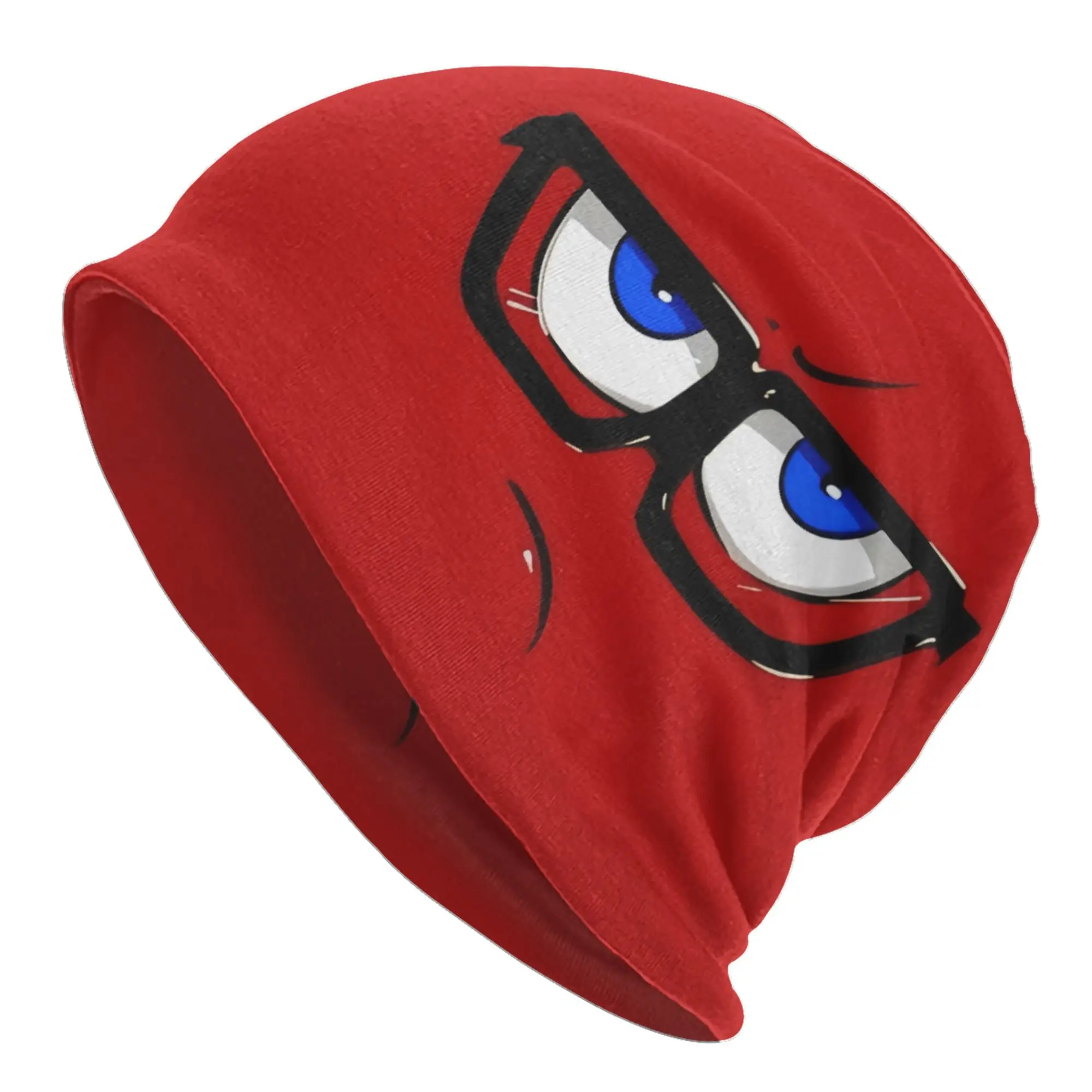 Funny Expression  Bonnet Hats  Street Knit Hat For Women Men Winter Warm  Skullies Beanies Caps