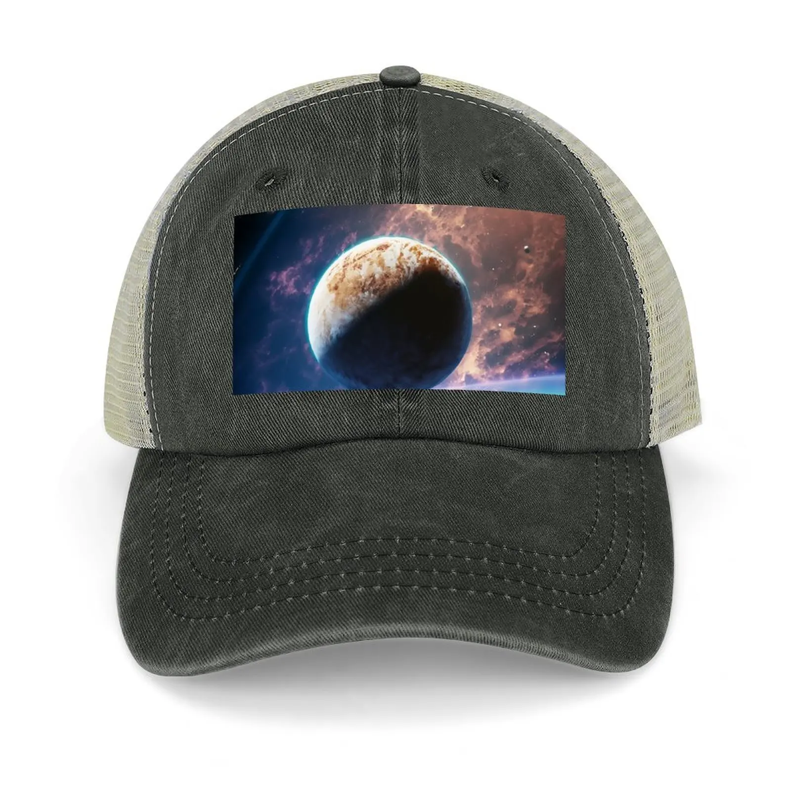 

Planets in Space Baseball Cap Custom Cap fishing caps man Trucker Cap fun hats Men Hats Women's