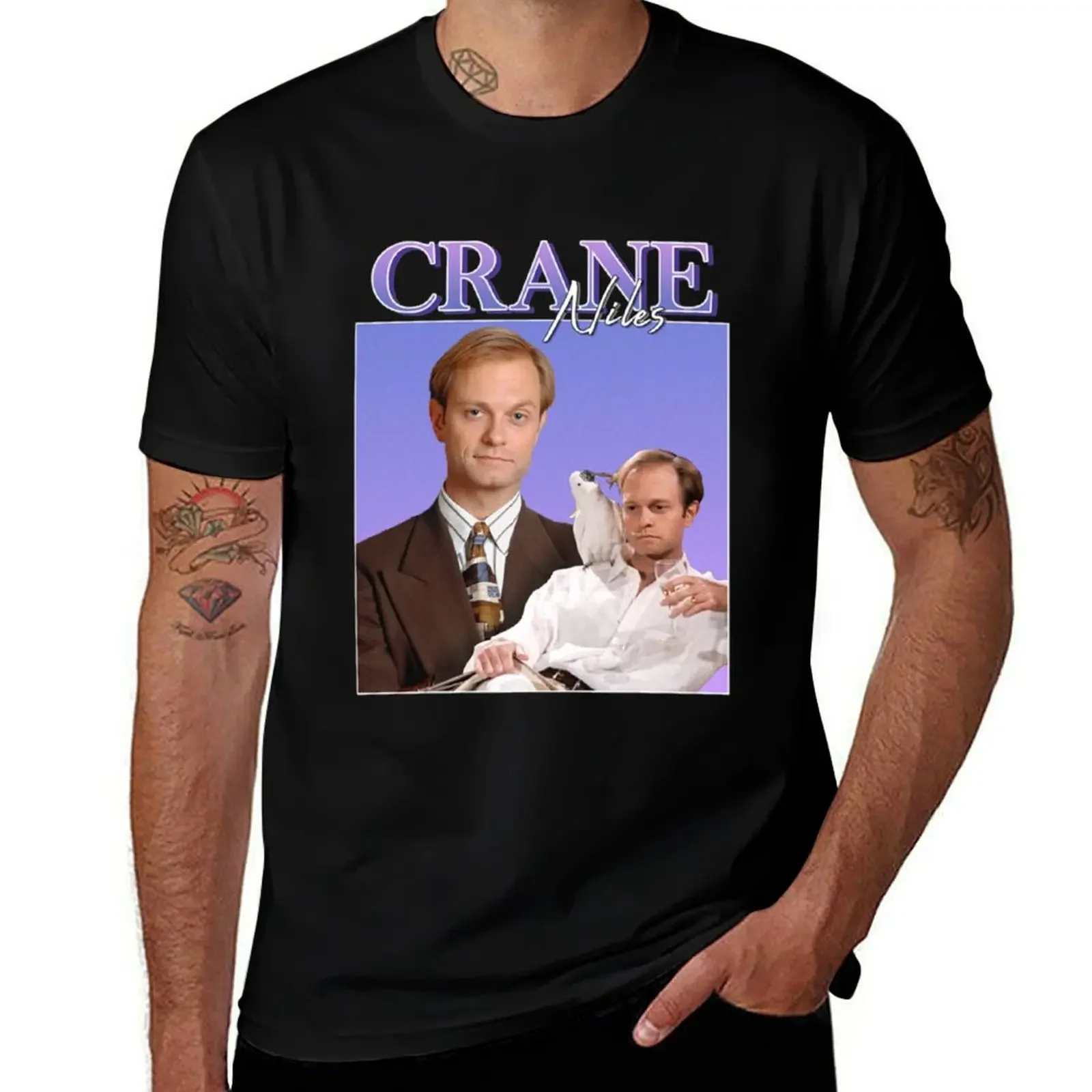 

Niles Crane Vintage Retro Fan Gifts T-Shirt luxury designer tees new gifts and t-shirts cotton graphic tees mens clothes