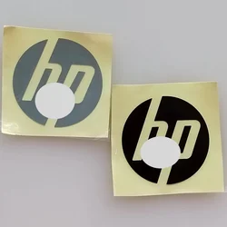 New Applicable Logo Electroforming Sticker Metal Electroplating Logo For  HP 15-BS BW TPN-C129 C130 Silver Black