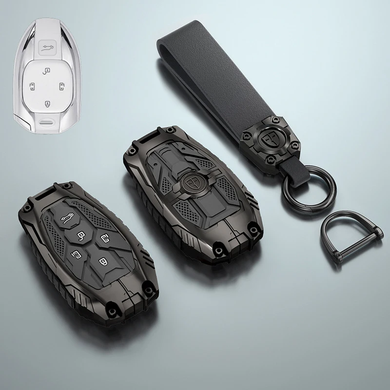 Car Key Case Cover Shell Holder Protector For Trumpchi GAC GS4 GM8 GA3 GA6 SGS7 GA4 GS5 GS3 Empow J11 J12 J13 J14 J15 Legend GS8