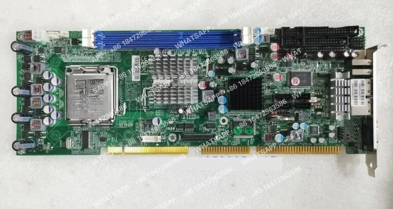 ROBO-8779VG2A 100% OK Placa IPC Placa de CPU de tamanho completo ISA PCI Industrial Placa-mãe incorporada PICMG 1.0 ROBO-8779 com CPU RAM 2 * LAN