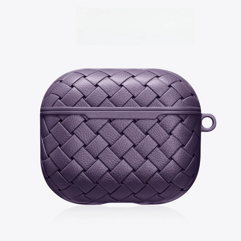For Apple Pro3 Earphone Case for AirPods Pro 2 3 4 Generation Braided Pattern for AirPods1 2 Generation Earphone Case