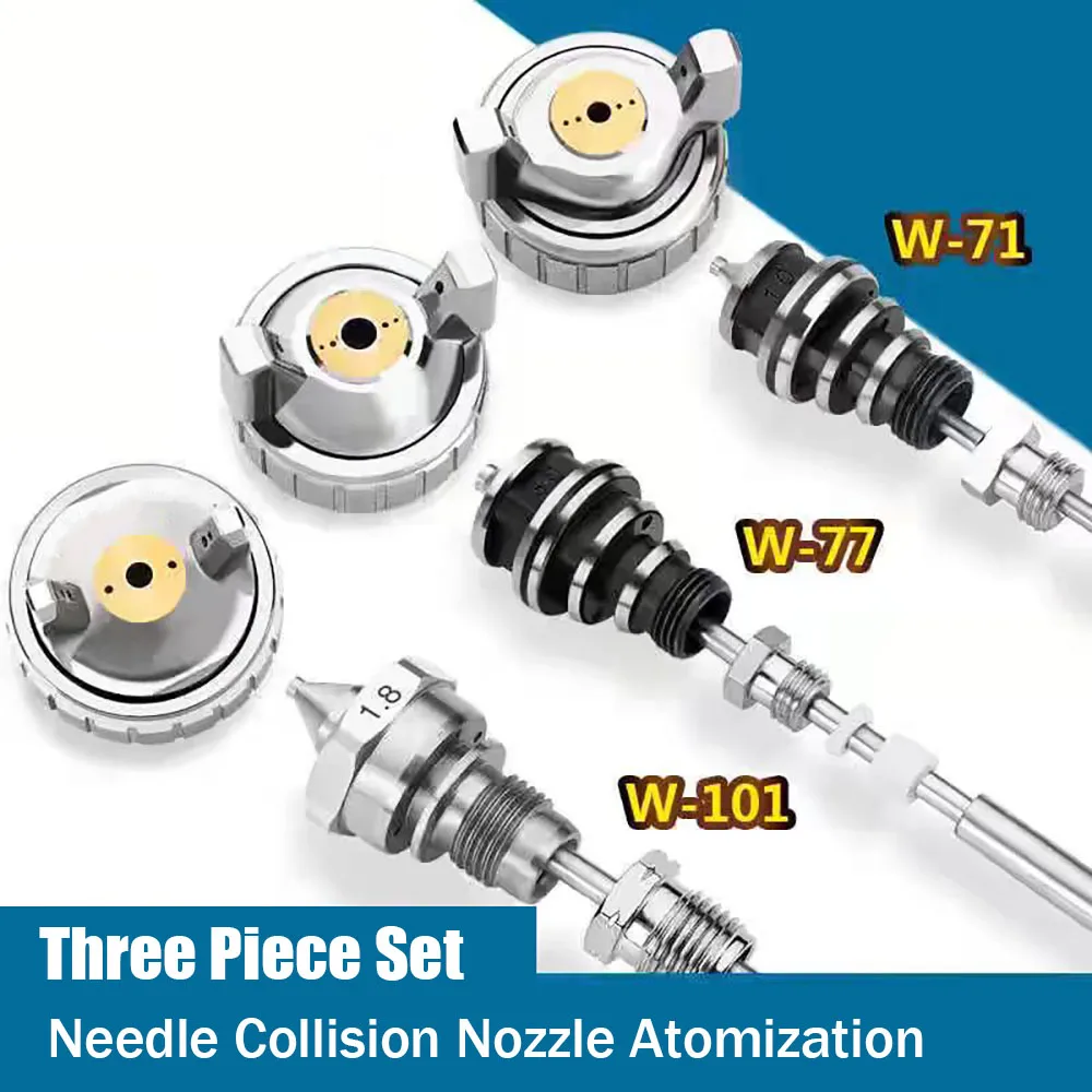 W-71 W-77 W-101 General Accessories Three Piece Needle Nozzle, Spray Cap Spray Gun Spray Can