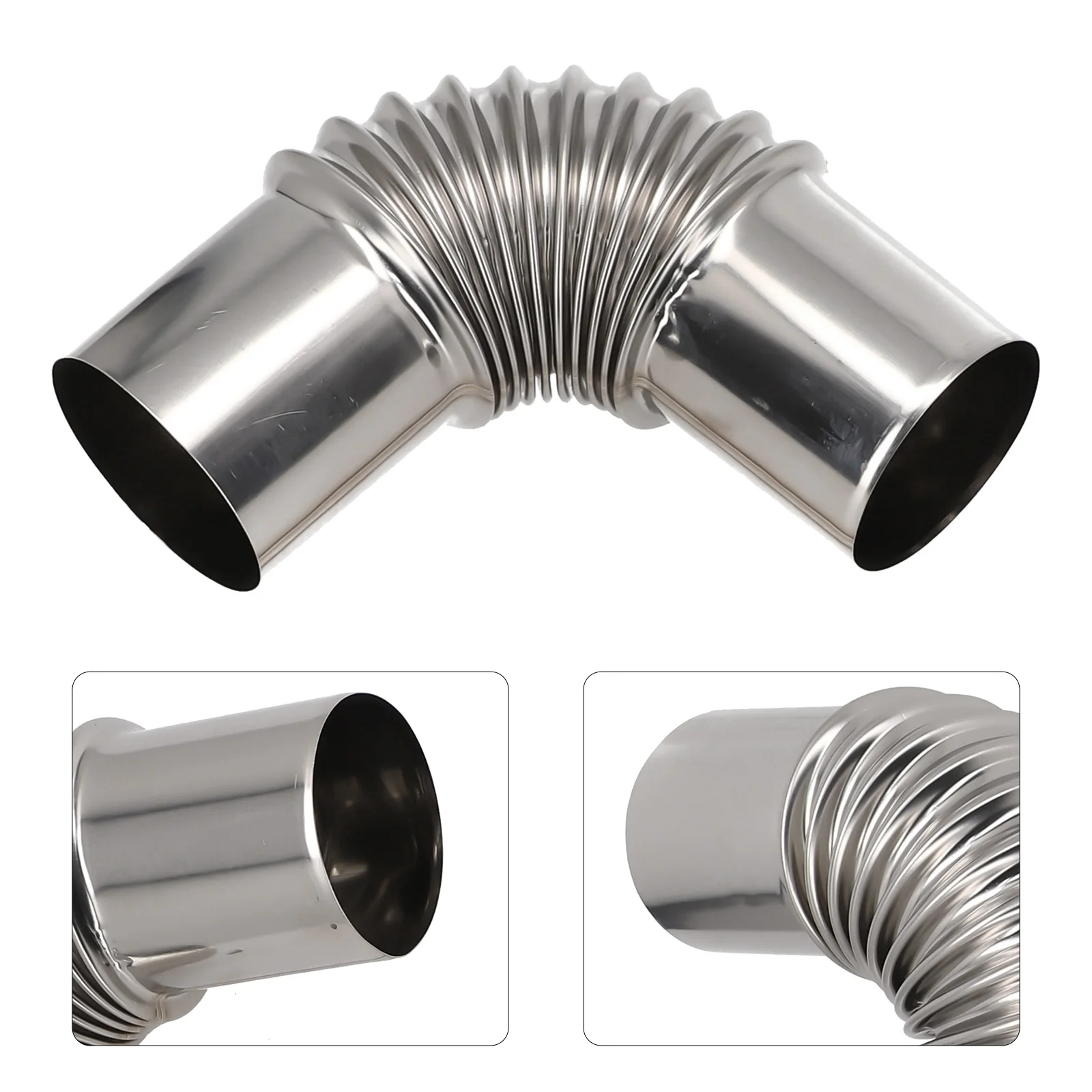 for exhaust Pipe Elbow Pipe Stove Home Renovation Bend Stove Pipe 1 Pcs Elbow Stainless Steel Chimney Nice   for