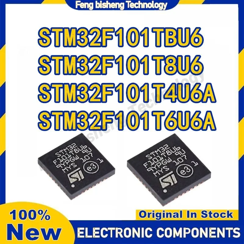 STM32F101T4U6A STM32F101T6U6A STM32F101TBU6 STM32F101T8U6 QFN-36 Chip IC 100% Nuovo Originale in magazzino