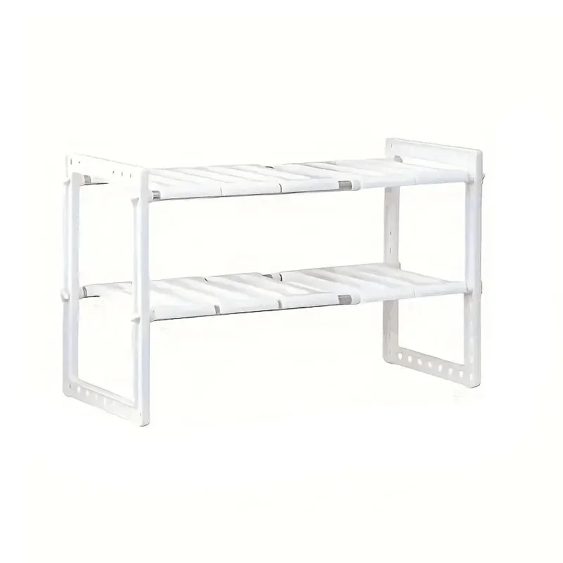 Cabinet Organizer Shelves, Stackable Kitchen Counter Shelves, Cabinet Organizer And , Pantry Organizer Bed shelf Figure stands