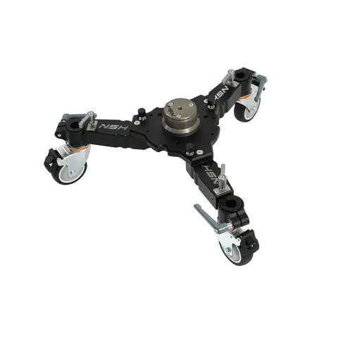 NSH Triangle Dolly Max Camera Dolly with 4-Section Extendable Legs 200KG Load Narrow & Wide Track Studio Commercial Photography