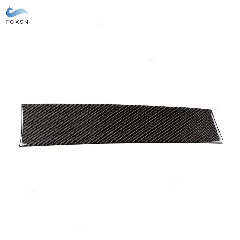 Car Accessories Carbon Fiber Interior Central Control Dashboard Panel Strips Trim For BMW X5 E70 X6 E71 2008 - 2014