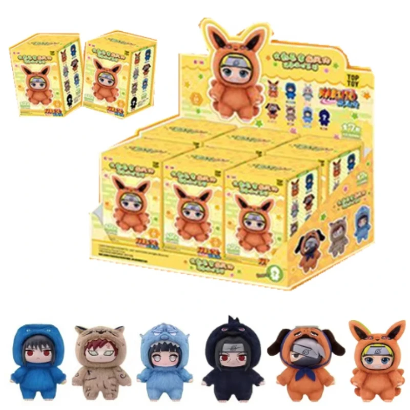

Original BANDAI Eaki Naruto Uzumaki Naruto Blind Box Shippuden Beast Party Series Plush Doll Anime Characters Are Cute Toys Gift