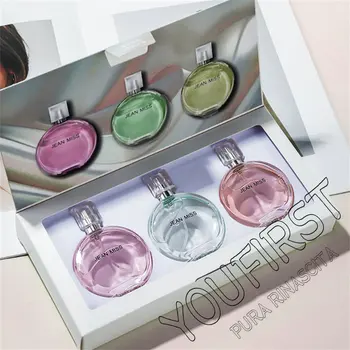Luxe Merk Parfum Vrouwen Geschenkdoos 90Ml 3 Stuks Set Blijvende Geur Bloemengeur Eau De Parfum Feromoon Parfums Aromatische Wate