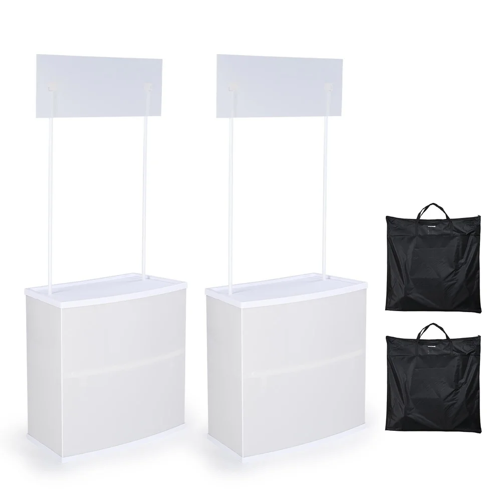 2 Set Pop Up Promotional Counter with Header Board