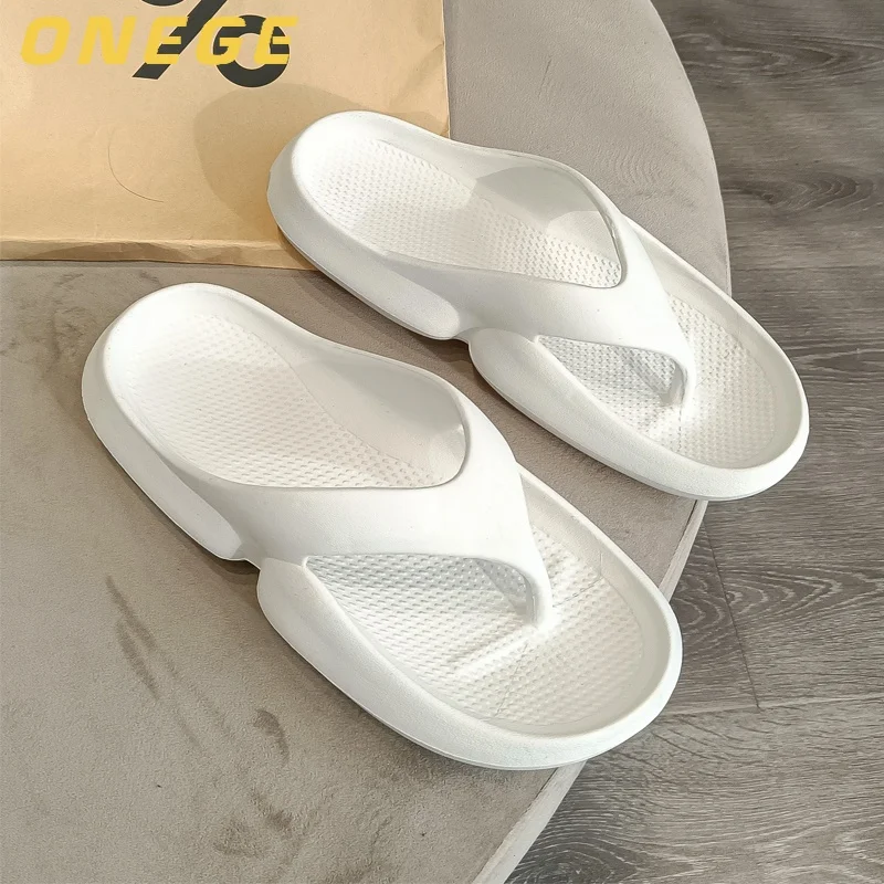 زوج من شباشب الزوجين الصيفية للرجال والنساء، شباشب صيفية جديدة قابلة للتنفس ومقاومة للاهتراء وغير قابلة للانزلاق للارتداء الخارجي، أحذية رجالية بسيطة مريحة ذات نعل سميك #5