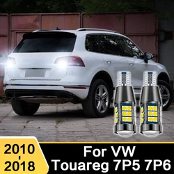 2X For Volkswagen VW Touareg 7P5 7P6 2010 2011 2012 2013 2014 2016 2017 2018 LED Car Reverse Light Canbus Lamp Bulbs Accessories