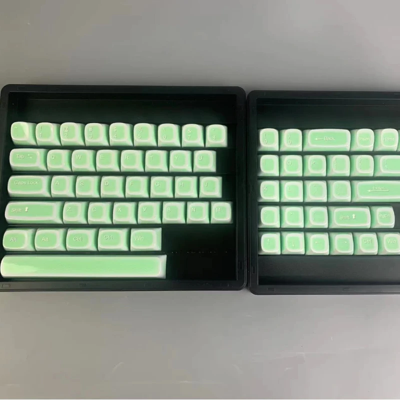

Ice Crack Keycaps Custom PBT Mirror LDA Profile Key Cap Cute Cartoon Anime Point Keycap Genuine Design Artisan Key Caps Gamers