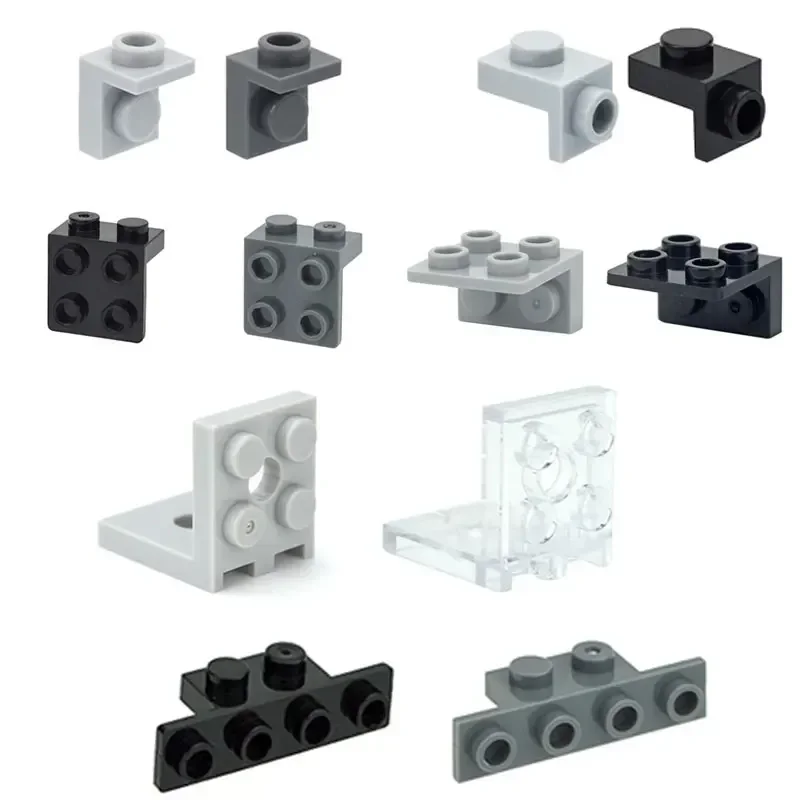 Wall Panel Bracket Corner Connectors Compatible 21712 44728 3956 99207 36841 36840 99781 99780 Changeover Building Blocks Toys