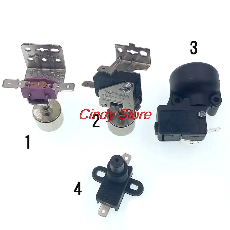 1pcs Switch for Heater Warmer  Electric Iron Toaster Bread Maker DC125V 10A 16A fittings dumping fall safety FOR Airmate