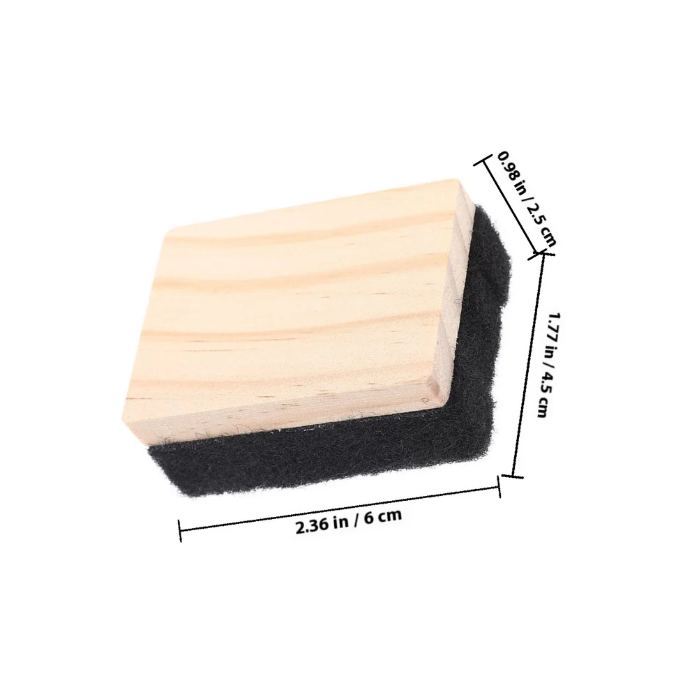 4 Stuks Mini Houten Droge Gummen Veelzijdige Whiteboard Krijtbord Gum Klaslokaal Levert Draagbare Kantoor White Board Gummen