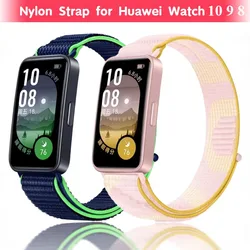 New Nylon Loop Strap for Huawei Band 10/9/8 Watchband Replacement Bracelet Belt for Huawei Band 10 Wristband Correa Accessories