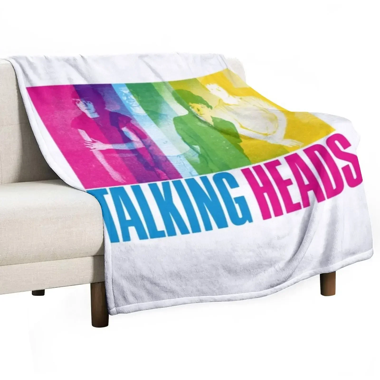 Talking Heads Throw Blanket Giant Sofa Custom Blankets