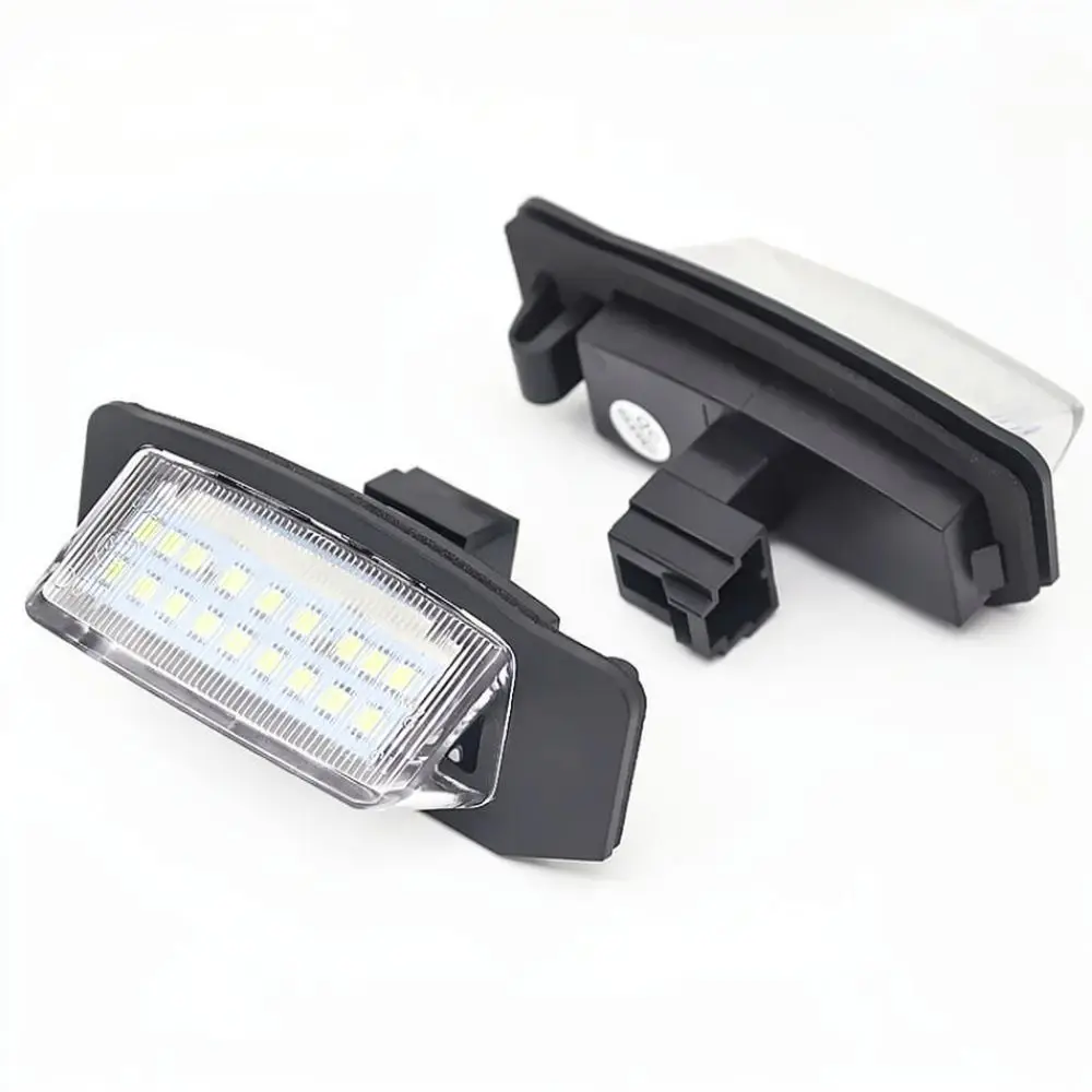 For Mitsubishi Outlander Lancer License Plate Light Lamp Assembly High Intensity LED Auto Exterior Lighting Upgrades