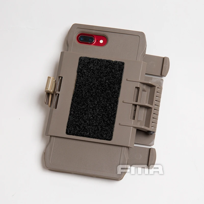 FMA Outdoors Vest System Chest-mounted Mobile Phone Case for Iphone 7/8 Plus Case TB1320
