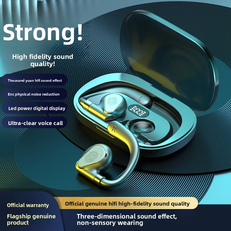 

New arrivalows non-in-ear open headphones sports running ear-mounted business air conduction wireless bluetooth