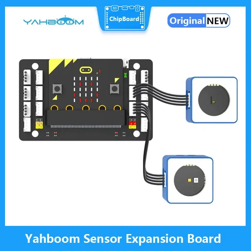 لوحة توسيع مستشعر Yahboom ، منفذ PH2.0 ، متوافقة مع بي بي سي مايكرو: بت اردوينو التوت بي بيكو